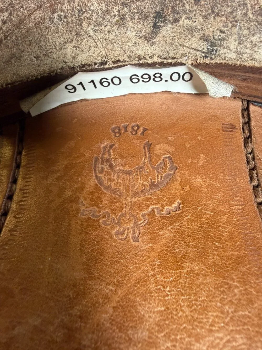 Crockett and Jones Balmoral Saddles/Brooks Brothers Black Fleece Size 9.5D